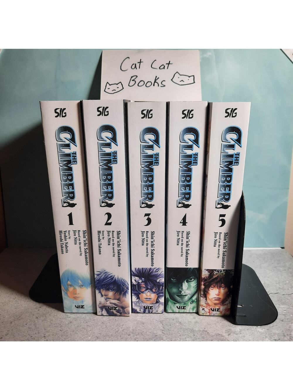 📚The Climber Vol. 1-5 Official English Manga Bundle Viz Media Paperback